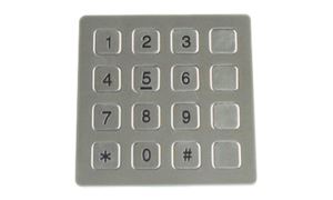 Pad Kekunci Keluli Tahan Karat dengan 16 kekunci JR-KP-09