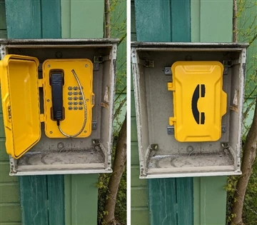 Kawasan Pemandangan Taman Perancis Luar Projek Telefon Kalis Air